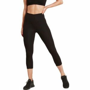 BOODY MOTIVATE 3/4 TIGHTS Női legging, fekete, méret M