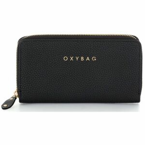 Oxybag MONY L LEATHER Női pénztárca, fekete, veľkosť os