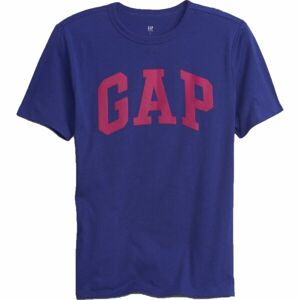 GAP V-FRC BASIC LOGO ARCH TEE Fiú póló, sötétkék, méret L