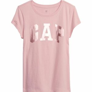 GAP V-FR SS VALUE LOGO TEE Lány póló, rózsaszín, méret S