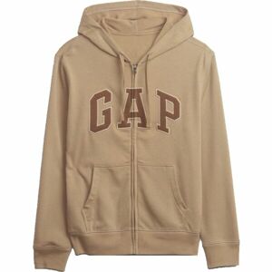 GAP XLS FT ARCH FZ HD Férfi pulóver, bézs, méret