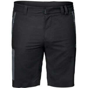 Jack Wolfskin ACTIVE TRACK SHORTS Férfi outdoor rövidnadrág, fekete, méret 54