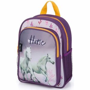 Oxybag KID BACKPACK HORSE Ovis hátizsák, lila, veľkosť os