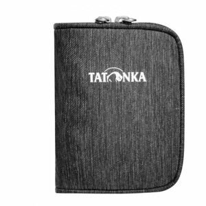 Tatonka ZIPPED MONEY BOX Pénztárca, fekete, méret