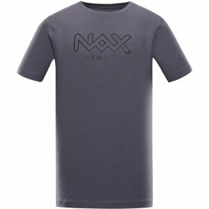 NAX LETAD Férfi póló, szürke, méret M
