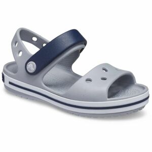 Crocs CROCBAND SANDAL K Gyerek szandál, szürke, méret 29/30