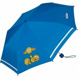 SCOUT EMOJI Gyerek manuális esernyő, kék, veľkosť os