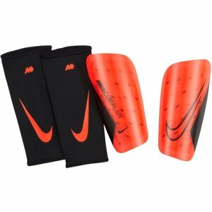 Nike MERCURIAL LITE Sípcsontvédő, piros, veľkosť XS