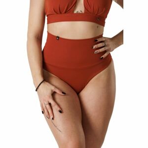 GOLDBEE SHAPEWEAR SWIMWEAR BOTTOMS Női karcsúsító bikini alsó, narancssárga, méret XS