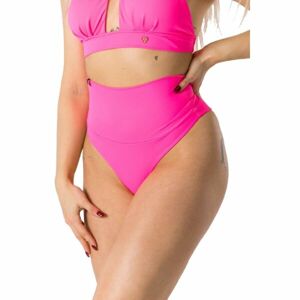 GOLDBEE SHAPEWEAR SWIMWEAR BOTTOMS Női karcsúsító bikini alsó, rózsaszín, méret XXL