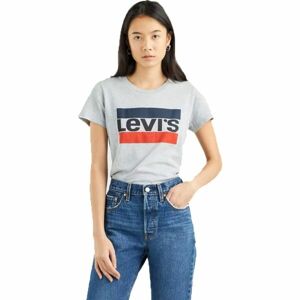 Levi's THE PERFECT TEE Női póló, szürke, méret S