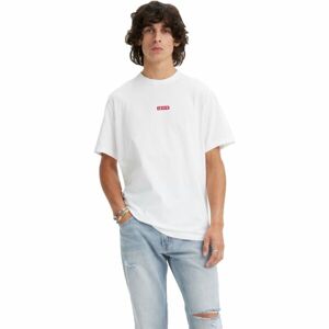 Levi's SS RELAXED BABY TAB T Férfi póló, fehér, méret XL