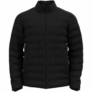 Odlo M ASCENT N-THERMIC HYBRID INSULATED JACKET Férfi hibrid kabát, fekete, méret L