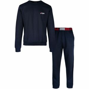 Fila IN COTTON BRUSHED FLEECE Férfi pizsama, sötétkék, veľkosť XL