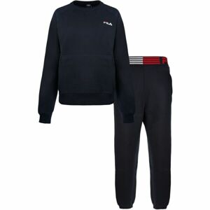 Fila IN COTTON BRUSHED FLEECE Női pizsama, sötétkék, veľkosť S