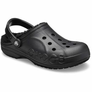Crocs BAYA LINED CLOG Unisex papucs, fekete, méret 43/44