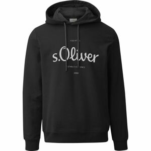 s.Oliver RL SWEATSHIRT NOOS Kapucnis pulóver, fekete, méret M
