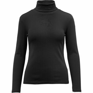 s.Oliver RL T-SHIRT LONG SLEEVE POLO NECK NOOS Felső, fekete, méret 36