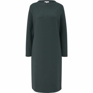 s.Oliver RL LONG SLEEVE DRESS NOOS Midi ruha, sötétzöld, méret 36