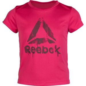 Reebok GIRLS WORKOUT READY T-SHIRT Lány póló, rózsaszín, méret