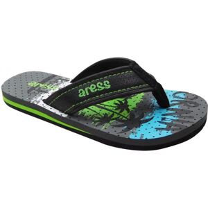 Aress ARNOLD Gyerek flip-flop papucs, szürke, veľkosť 35