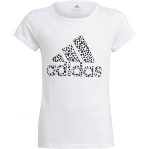 adidas G T1 TEE Lány póló, fehér, veľkosť 128