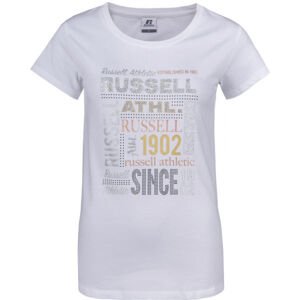 Russell Athletic RUSSELL MIX S/S TEE Női póló, fehér, veľkosť M