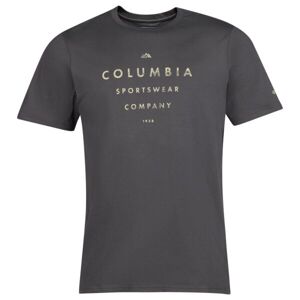 Columbia CSC SEASONAL LOGO TEE Férfi póló, sötétszürke, méret