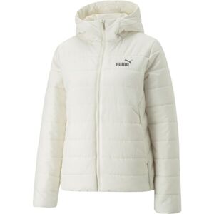 Puma ESS HOODED PADDED JACKET Női kabát, bézs, veľkosť XL