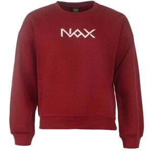 NAX AYENTA Női pulóver, bordó, veľkosť XL