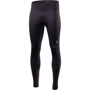 Klimatex MIDGARD Férfi szélálló legging futáshoz, fekete, veľkosť L
