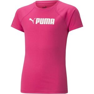 Puma PUMA FIT TEE G Lány póló, rózsaszín, méret