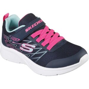 Skechers MICROSPEC-BOLD DELIGHT Lány szabadidőcipő, sötétkék, veľkosť 31