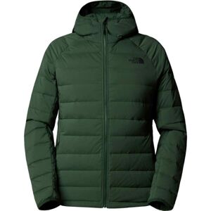 The North Face M BELLEVIEW STRETCH DOWN HOODIE Férfi kabát, sötétzöld, veľkosť XL