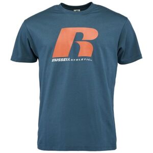 Russell Athletic TEE SHIRT M Férfi póló, kék, veľkosť XXXL