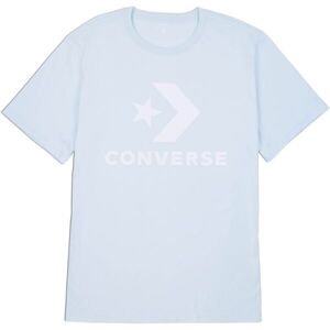 Converse STANDARD FIT CENTER FRONT LARGE LOGO STAR CHEV SS TEE Uniszex póló, világoskék, veľkosť XS