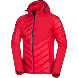Northfinder BARRY Férfi hibrid dzseki, piros, veľkosť S