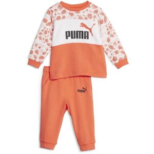 Puma ESSENTIALS MIX MTCH Gyerek melegítő szett, narancssárga, veľkosť 104