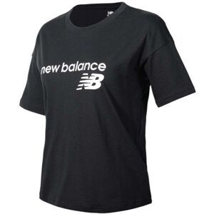 New Balance WT03805BK Női póló, fekete, veľkosť L