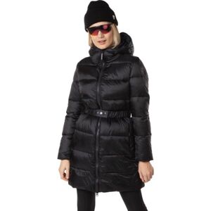 Rossignol LIGHT HOODIE COAT W Szabadidős női kabát, fekete, veľkosť XL