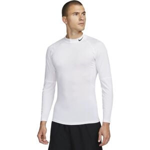Nike DRI-FIT Férfi thermo felső, fehér, veľkosť M