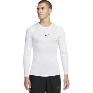 Nike DRI-FIT Férfi thermo felső, fehér, veľkosť L