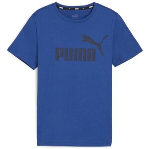 Puma ESS LOGO TEE B Fiú póló, kék, veľkosť 116