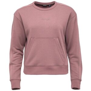 Calvin Klein PW - PULLOVER CROPPED Női pulóver, rózsaszín, veľkosť XL