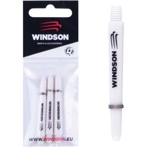 Windson NYLON SHAFT SHORT 3 KS Nejlon darts szár készlet, átlátszó, méret