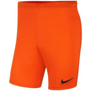 Nike DRI-FIT PARK III Férfi futball rövidnadrág, narancssárga, veľkosť XXL