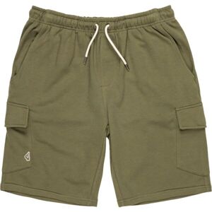 Quiksilver CARGO JOGGER LIGHT Férfi rövidnadrág, khaki, veľkosť M