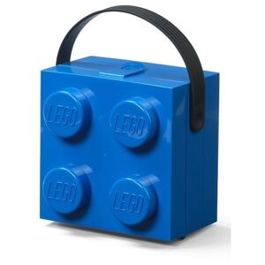 LEGO Storage HANDLE BOX Uzsonnásdoboz, kék, méret
