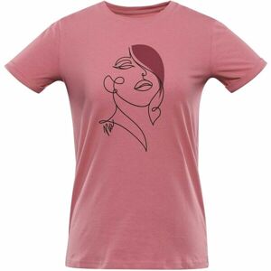 NAX GAMMA Női póló, rózsaszín, veľkosť S
