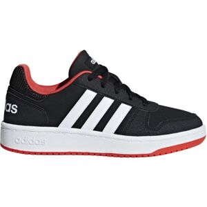 adidas HOOPS 2.0 K Gyerek szabadidőcipő, fekete, méret 39 1/3